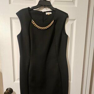 Calvin Klein Black Sleeveless Dress - Size 14